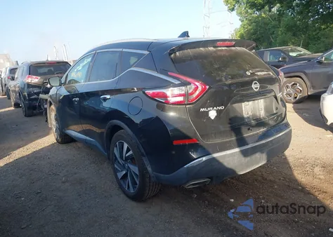 2018 Nissan Murano Platinum/S/Sl/Sv из США, поврежденный, VIN 5N1AZ2MH0JN118507